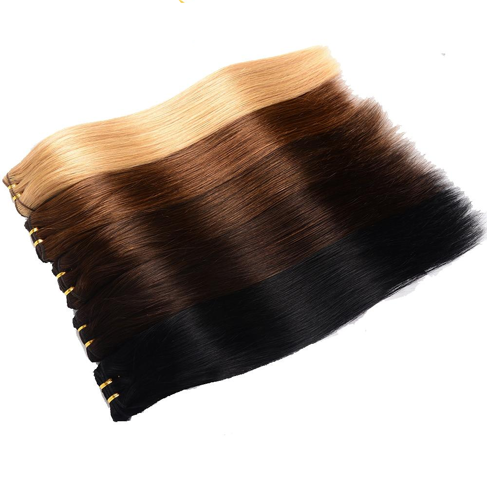 Brazilian Machine Made Remy Hair Natural Straight Clip - Sheseelady