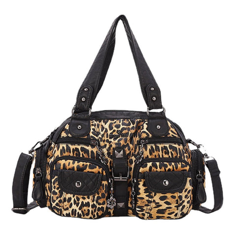 Women Waterproof Animal Pattern Handbag Crossbody Bag