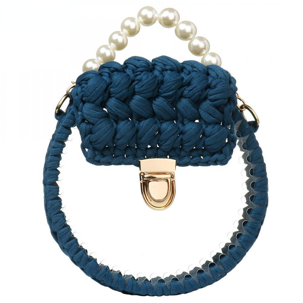 Cute Fashionable Women's Small Round Evening Bags With Chain Strap