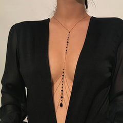 Fashion Sexy Copper Sequins Necklace Chain - Sheseelady