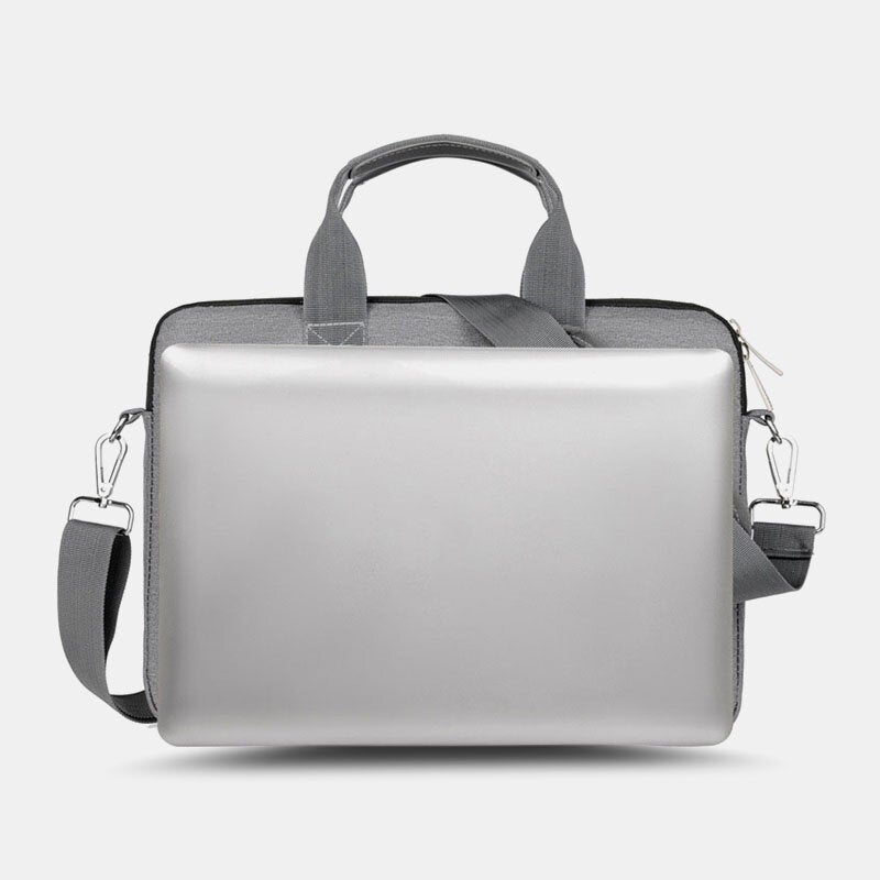 Men's Nylon Shockproof Waterproof Laptop Briefcase - Teacher Crossbody Shoulder Bag