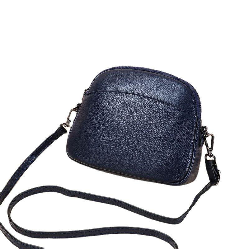 Casual Stylish Women's Shell Shape Genuine Leather Crossbody Bag