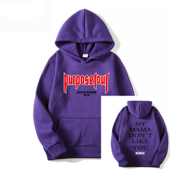 Pôster Justin Bieber Hip Hop Sweat Homme Hoodie