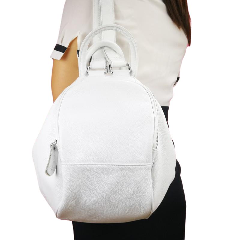 Fashion Ladies' Genuine Leather Backpack