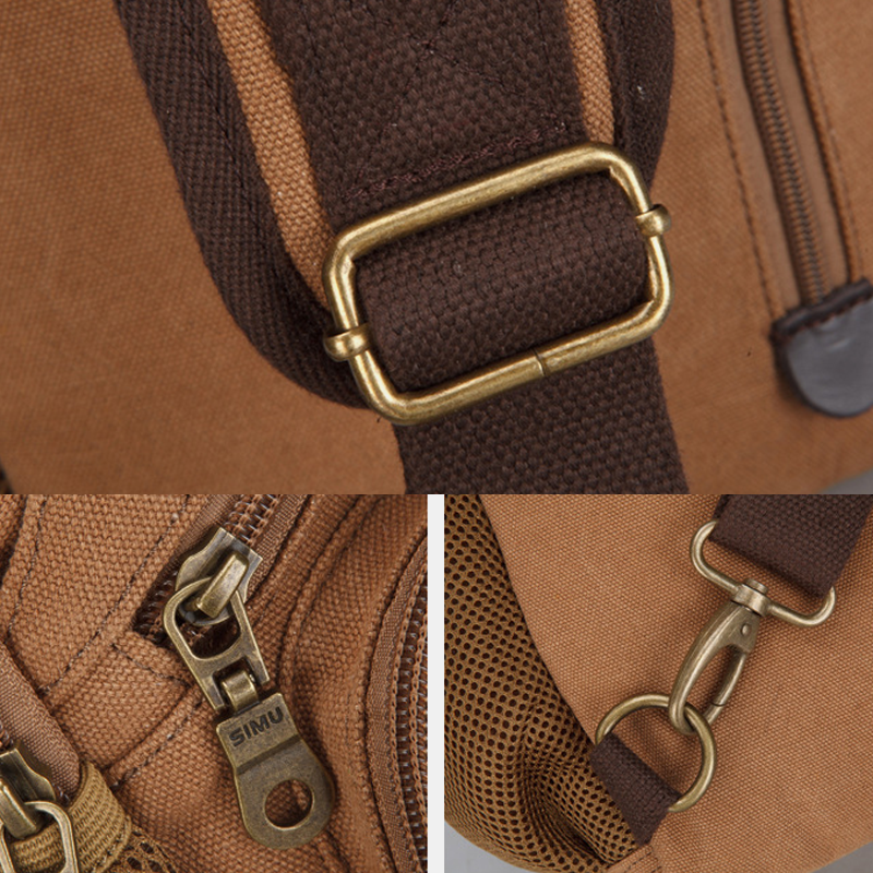 Men's Vintage Casual Chest Bag for Outdoor Travel