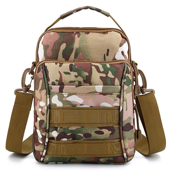 Men's Tactical Camouflage Crossbody Bag for Outdoor Sports & Travel