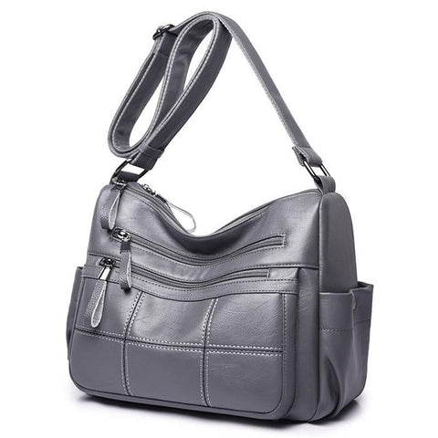 Luxury Ladies' Soft Leather Shoulder Bags