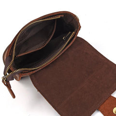Men's Vintage Leather Business Crossbody Bag