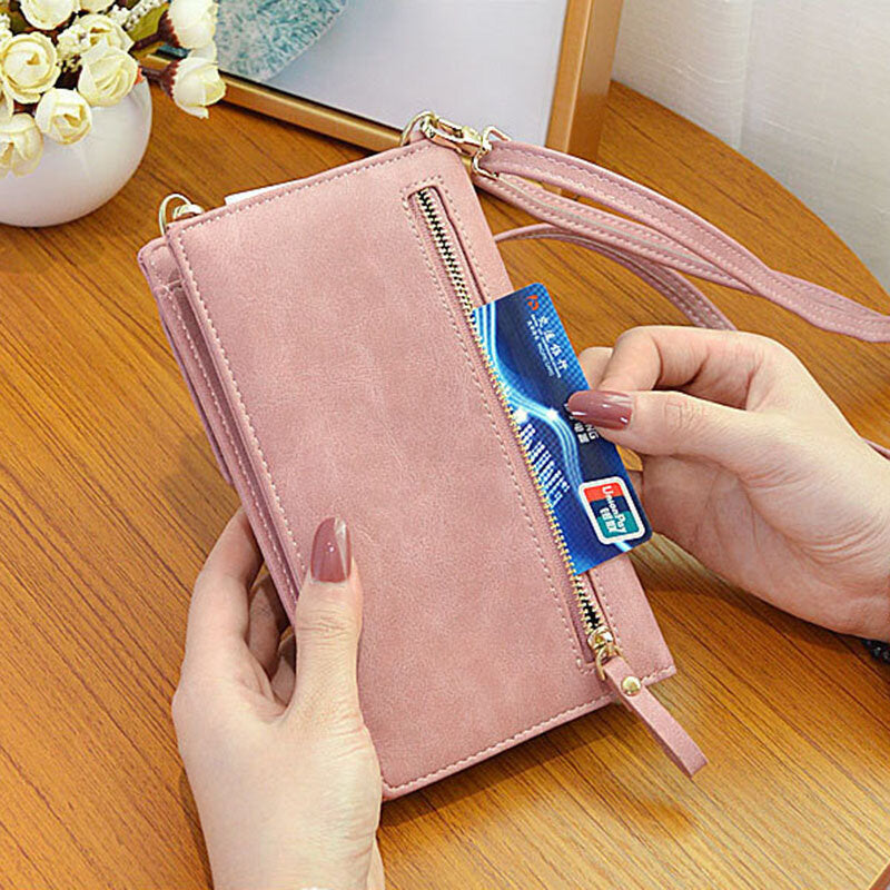 Women Mini Small Phone Bag Card Holder Wallet Shoulder Crossbody