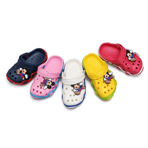 Kids Cartoon Characters Cave Boys And Girls Slippers
