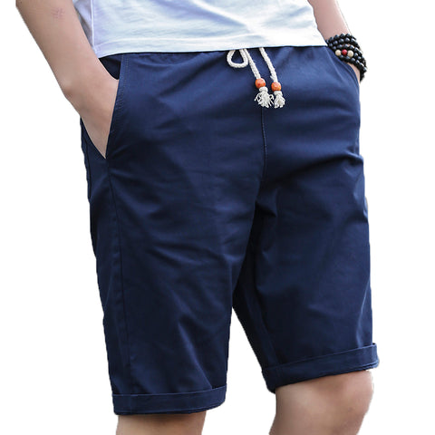 Novos Shorts Men Casual Beach Shorts Homme Quality Bottoms Elastic Waist Fashion Brand Boards Plus Size 5Xl