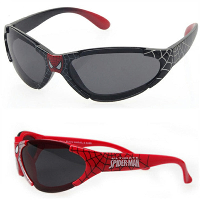 Fashion Spider-Man Sunglasses For Boys Uv400 - Sheseelady