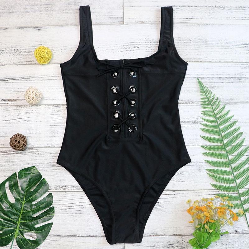 Vintage Hotties' Strappy Swimsuit One Piece