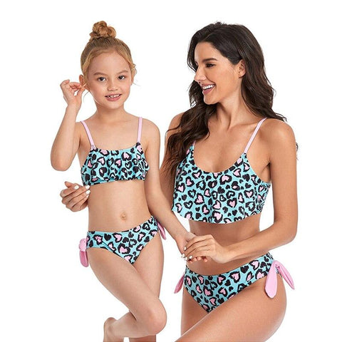 Trendy Family Swimwear For Hot Mom & Daughter