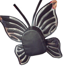 Luxury Girls' Butterfly Shape Mochila Backpack