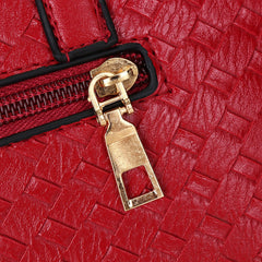 3pcs set women leather satchel handbag shoulder messenger crossbody bag