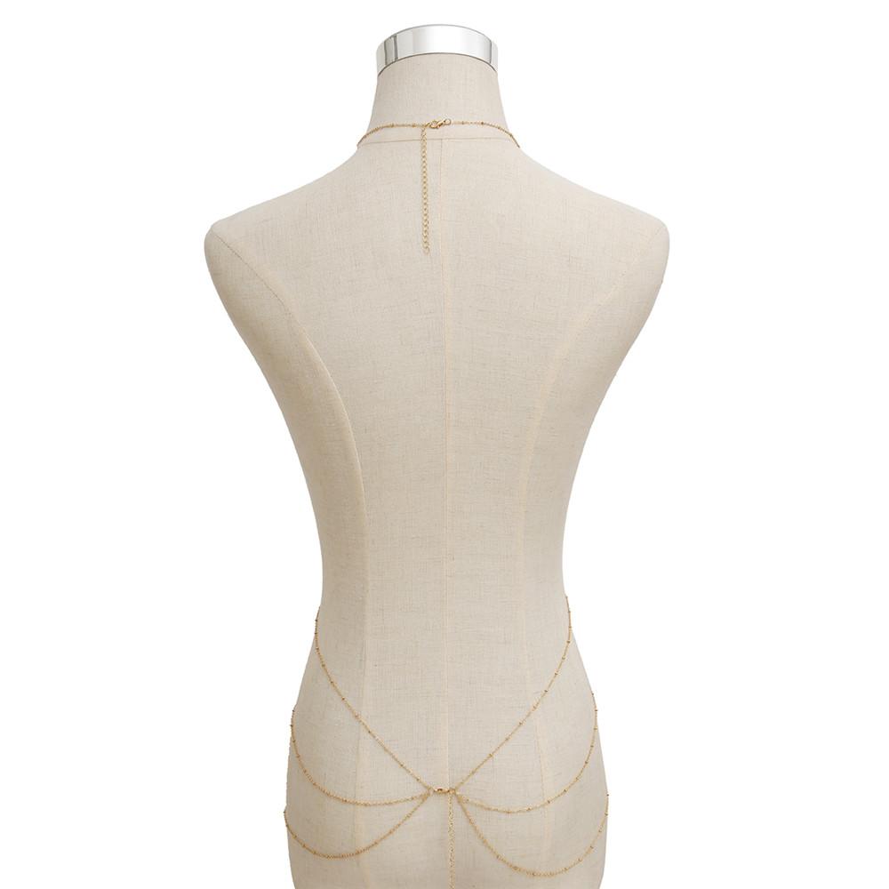 Fashion Sexy Copper Sequins Necklace Chain - Sheseelady