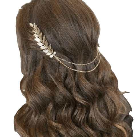 3 Styles Leaves Head Crown Gold/Silver Chain For Women - Sheseelady