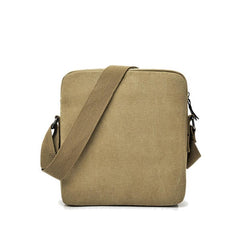 Men's Vintage Canvas Crossbody Bag - Multifunctional Shoulder Pack for Casual & Business Travel