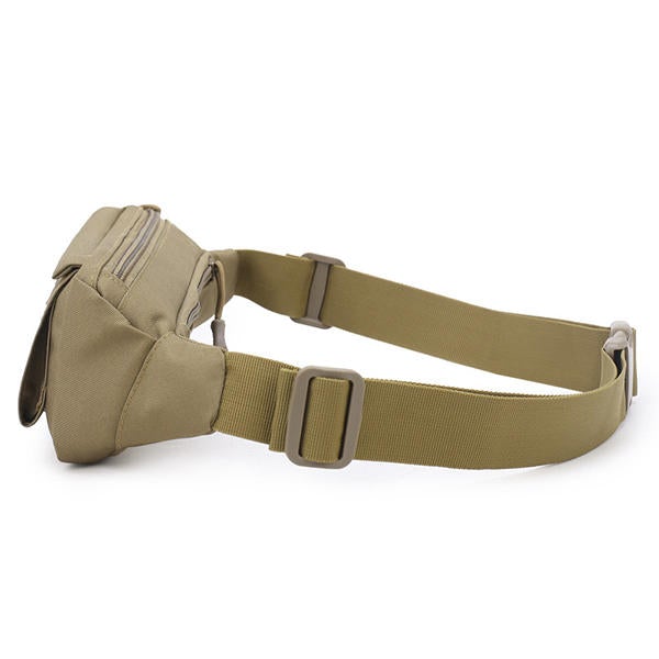 Waterproof Nylon Sport Crossbody Bag - Multifunctional Running Bag for Men