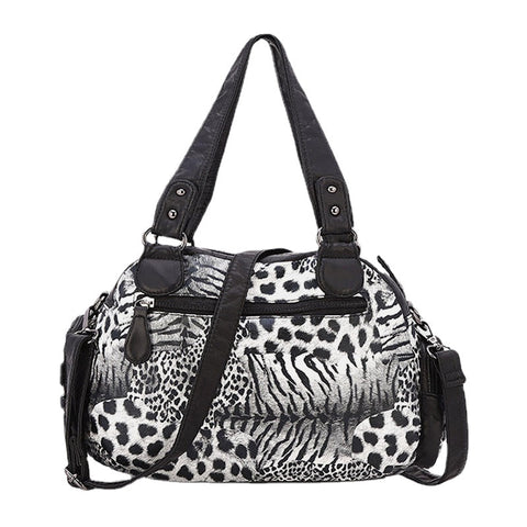 Women Waterproof Animal Pattern Handbag Crossbody Bag