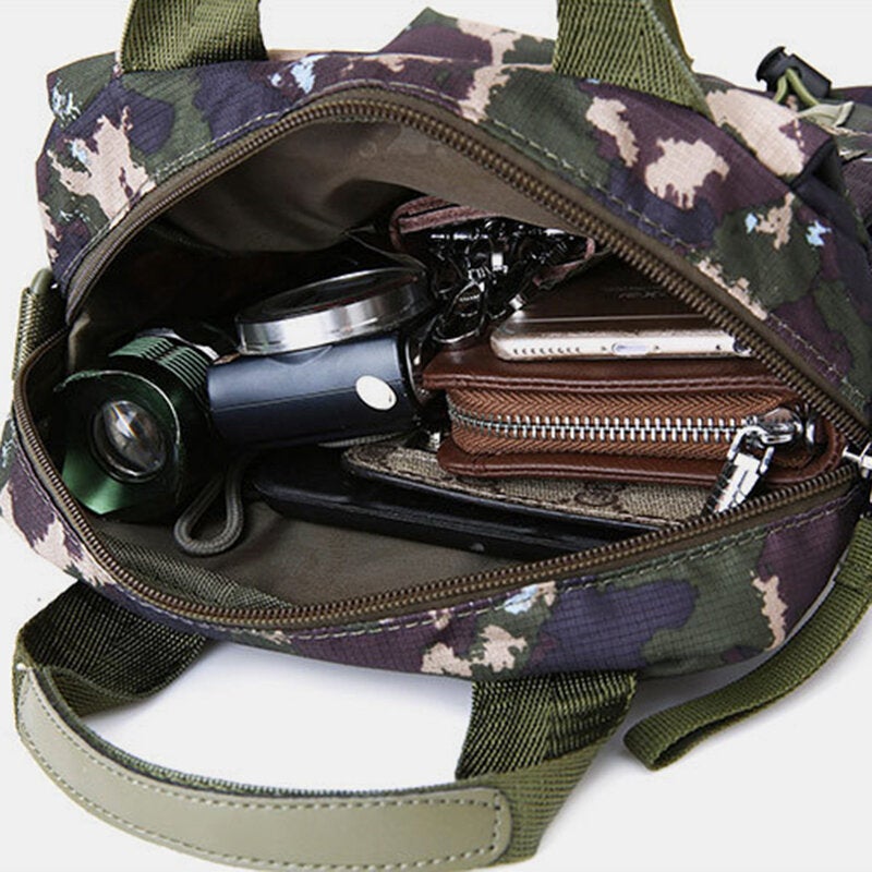 Men's Waterproof Shoulder Bag for Outdoor Sports and Travel