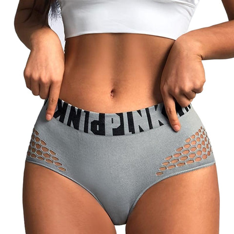 Fashionable Comfortable Women's Seamless Sporty Briefs For Yoga