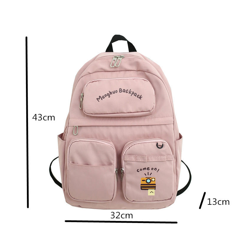 Women Large Capacity Waterproof Causal Backpack