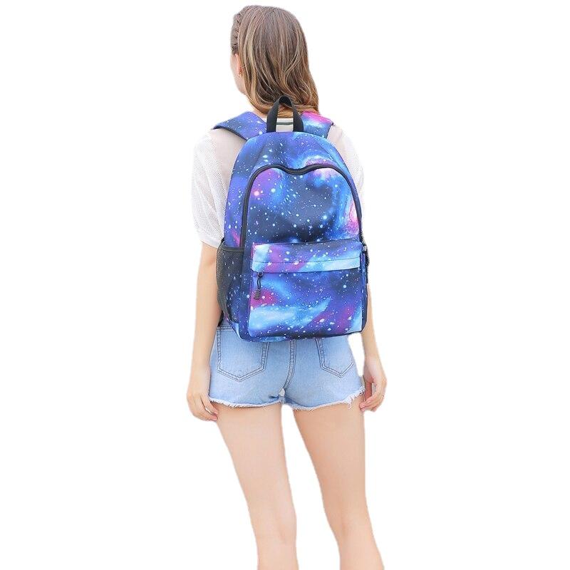 Casual Large Capacity Women's/Men's Canvas Backpacks For USB Charging Travel School