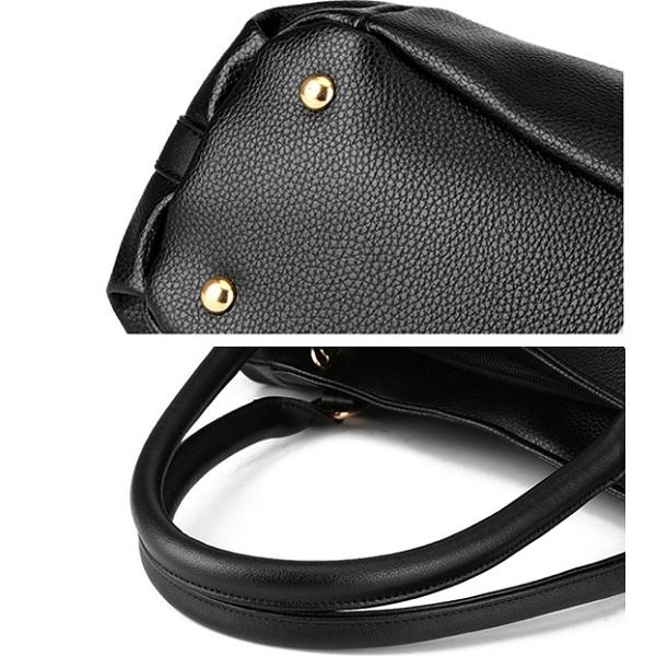 Women PU Leather Elegant Daily Handbag Shoulder Bag Crossbody