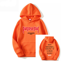 Pôster Justin Bieber Hip Hop Sweat Homme Hoodie