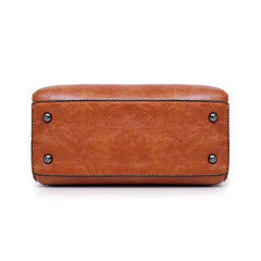 4 PCS Women Faux Leather Handbag Vintage Elegant Multi-function Crossbody Bag