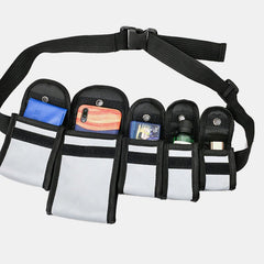Unisex Reflective Nylon Tactical Multi-pocket Chest & Waist Bag for Outdoor Games