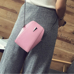 Women PU Crocodile pattern chain bag Phone Clutch Crossbody