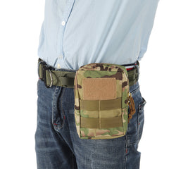 Tactical Camo Molle Belt Pouch Phone Case for Camping & Hunting