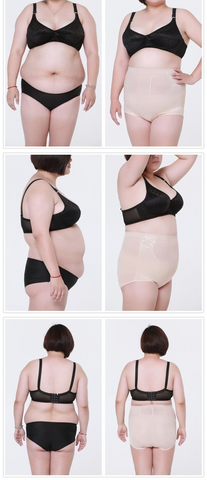 Alta cintura calcinhas de controle de barriga de mulher