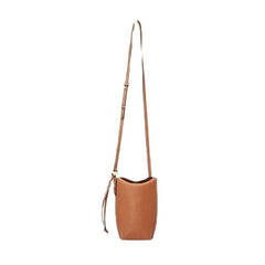 Fashionable High Quality Ladies' Genuine Leather Small Flap Phone Crossbody Bag