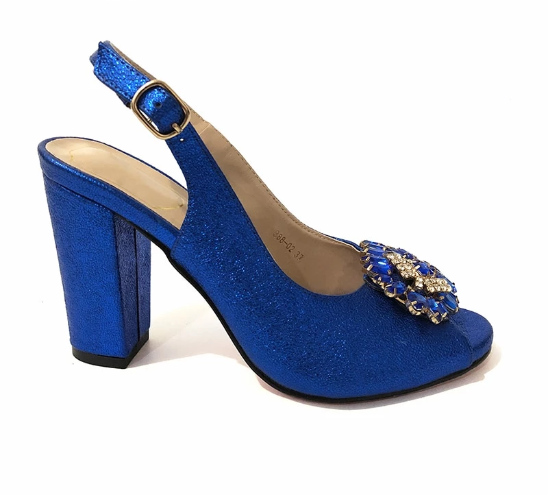 Crystal Buckle Strap High Quality Pumps For Women - Sheseelady