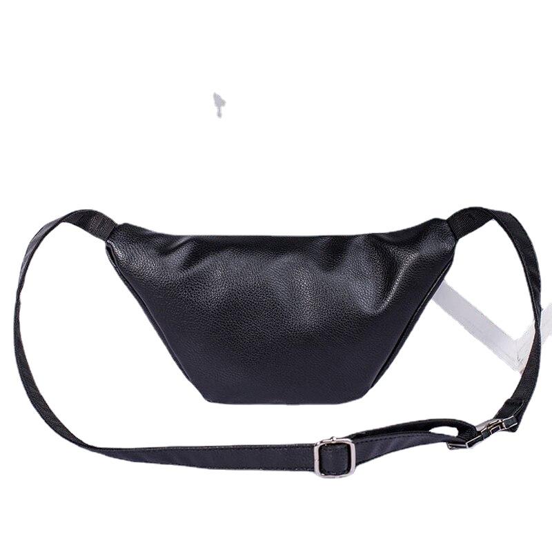 Fashionable Ladies' Pillow Shape Leather Belt Bags