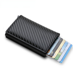 Vintage Mini Men's Leather Wallets For Card Money