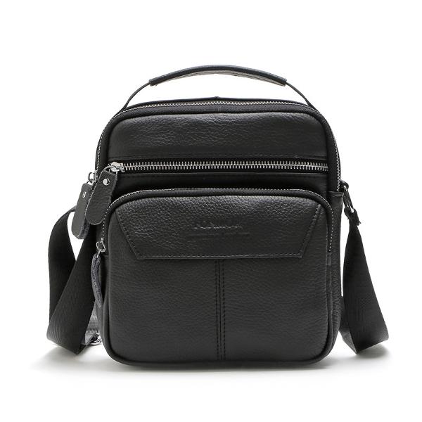 Men's Vintage Leather Crossbody Shoulder Bag