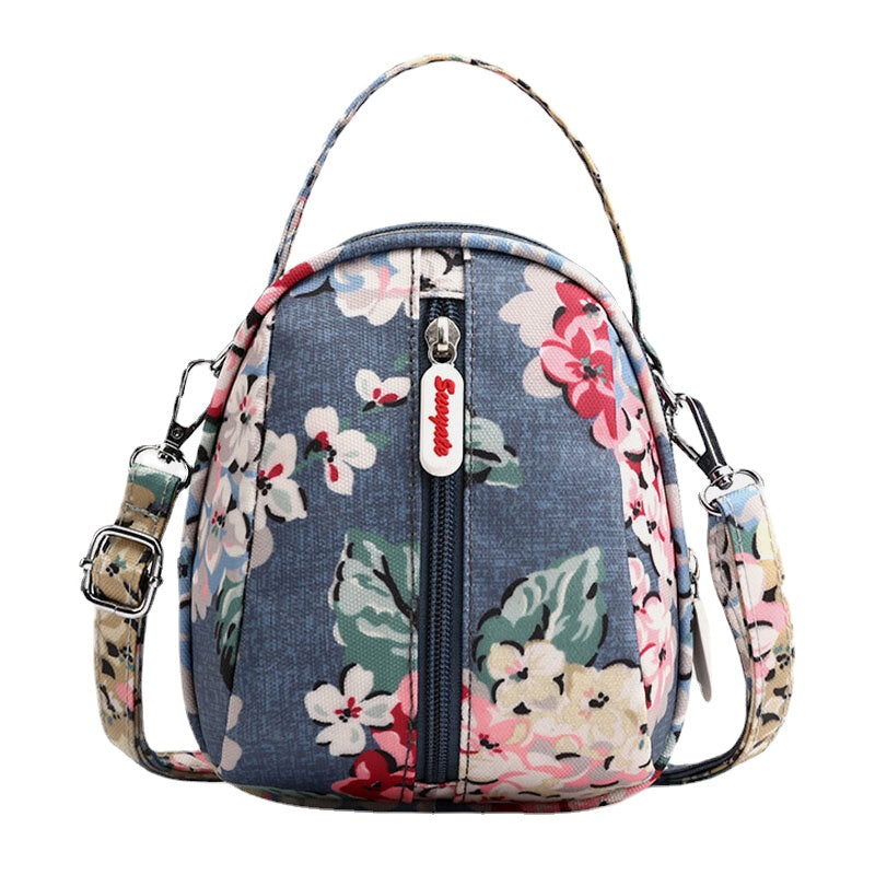 Women Waterproof Light Weight Small Mini Printed Pattern Shoulder Bag Crossbody Phone