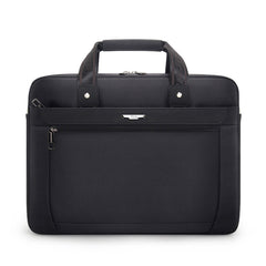 Men's Oxford Cloth Casual Briefcase, Convertible Strap, 16" Laptop Bag, Large Capacity