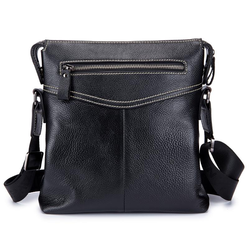 Men's Vintage Leather Business Crossbody Shoulder Bag