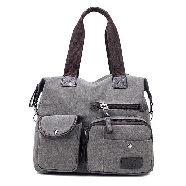 Women Canvas Large Capacity Sport Travel Casual Handbag Crossbody Shoulder Bag
