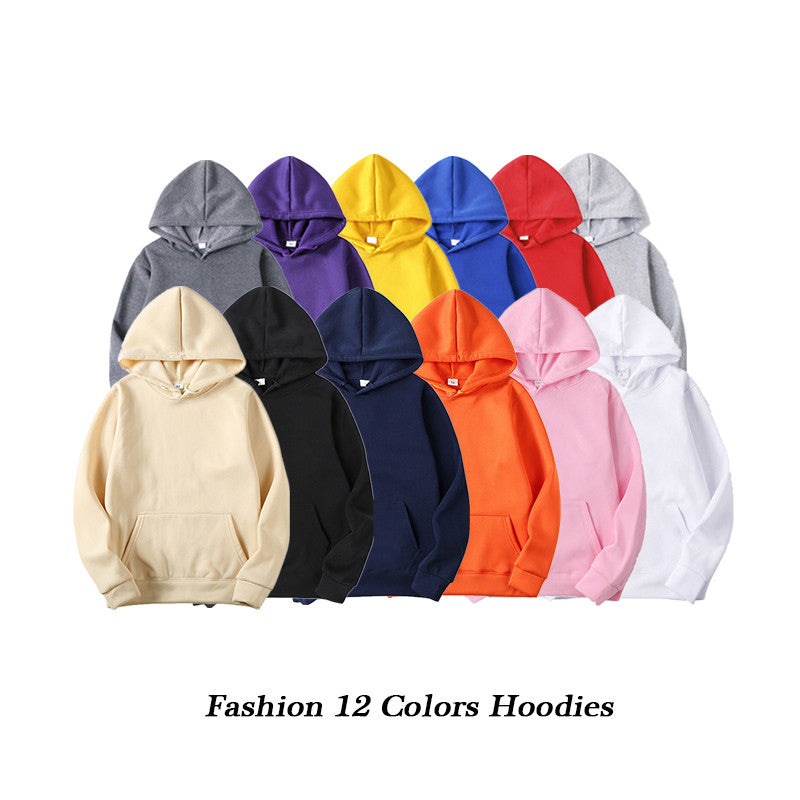 Casual Sweatshirts Solid Color Hoodies Sweatshirt Tops For Men's