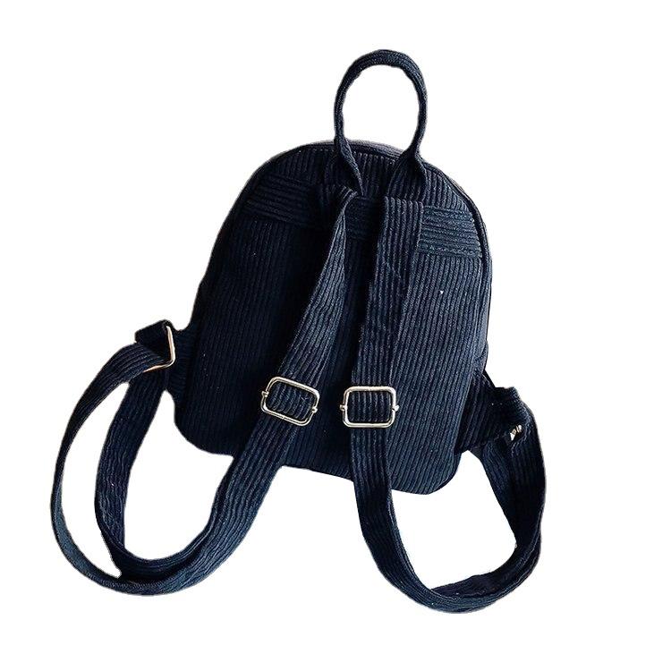 Stylish Cute Ladies' Mini Velvet Backpack