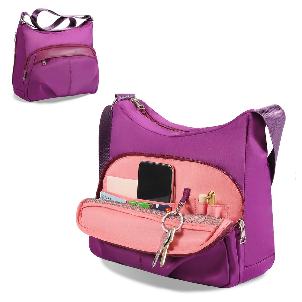 Women Leisure Nylon Large Capacity Multifunctional Shoulder Bag Crossbody