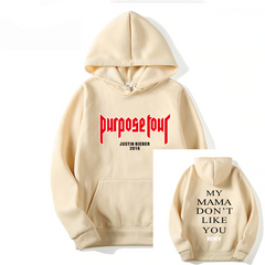 Pôster Justin Bieber Hip Hop Sweat Homme Hoodie