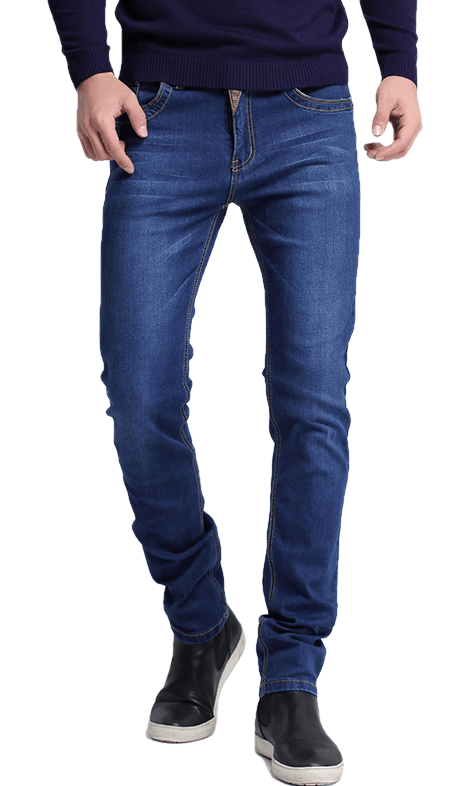 Casual Slim Fit Straight High Stretch Feet Skinny Jeans - Sheseelady